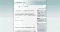 Desktop Screenshot of curtismorley.com